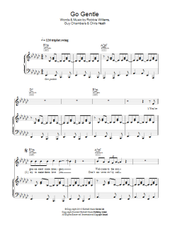 Go Gentle von Robbie Williams (Download) 