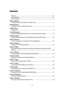 The Choral Director's Cookbook (Alan Gumm) 