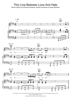 Thin Line Between Love And Hate von Annie Lennox (Download) 