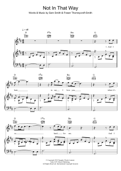 Not In That Way von Sam Smith (Download) 