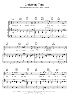 Christmas Time von Bryan Adams (Download) 