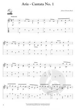 50 Solos For Classical Guitar von J.S. Bach 