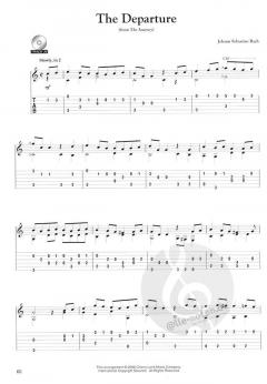 50 Solos For Classical Guitar von J.S. Bach 