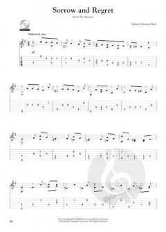 50 Solos For Classical Guitar von J.S. Bach 