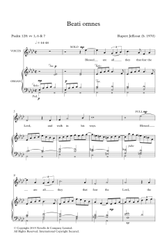 Beati Omnes von Rupert Jeffcoat (Download) 