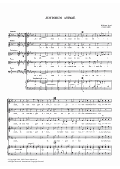 Justorum Animae von William Byrd (Download) 