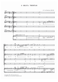 O Beata Trinitas von Giovanni Palestrina (Download) 