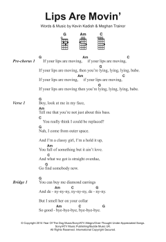 Lips Are Movin' von Meghan Trainor (Download) 