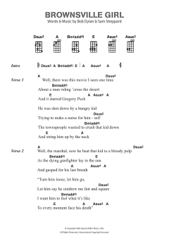 Brownsville Girl von Bob Dylan (Download) 