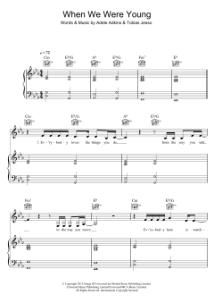 When We Were Young von Adele (Download) 