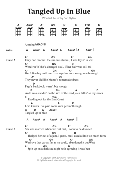 Tangled Up In Blue von Bob Dylan (Download) 