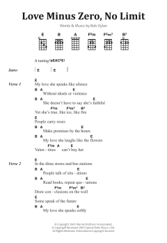 Love Minus Zero/No Limit von Bob Dylan (Download) 