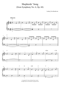 Shepherds' Song von Ludwig van Beethoven (Download) 