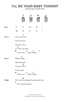 I'll Be Your Baby Tonight von Bob Dylan (Download) 