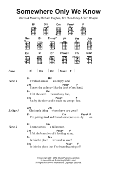 Somewhere Only We Know von Keane (Download) 