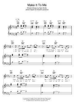Make It To Me von Sam Smith (Download) 
