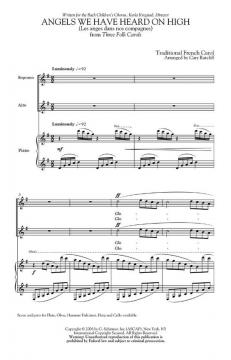 Angels We Have Heard On High 