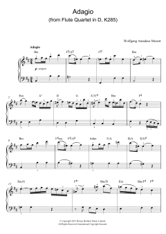 Adagio von Wolfgang Amadeus Mozart (Download) 