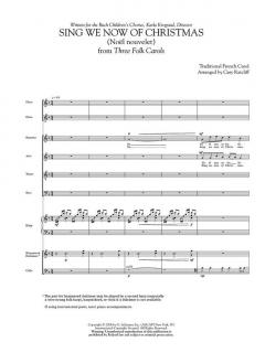 Sing We Now Of Christmas 