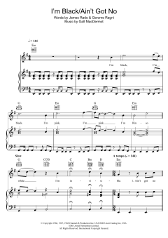 I'm Black/Ain't Got No von Galt MacDermot (Download) 
