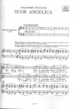 Suor Angelica (English/Italian) New Art Cover von Giacomo Puccini 
