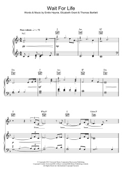 Wait For Life (featuring Lana Del Rey) von Emile Haynie (Download) 