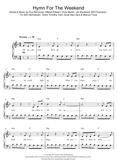 Hymn For The Weekend von Coldplay (Download) 