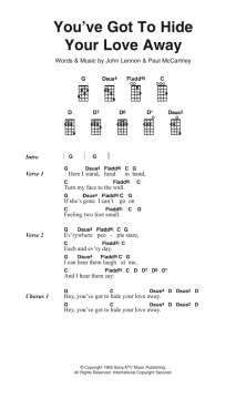 You've Got To Hide Your Love Away von The Beatles (Download) 