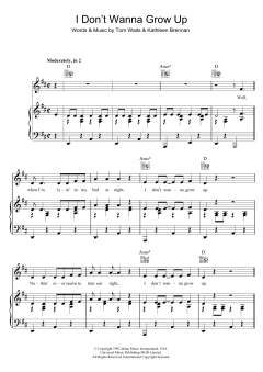 I Don't Wanna Grow Up von Tom Waits (Download) 