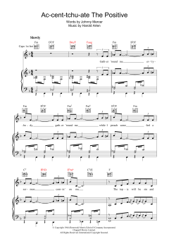 Ac-cent-tchu-ate The Positive von Harold Arlen (Download) 