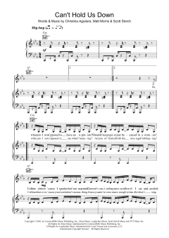 Can't Hold Us Down von Christina Aguilera (Download) 