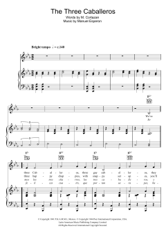 The Three Caballeros von Hal David (Download) 