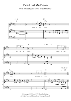 Don't Let Me Down von The Beatles (Download) 