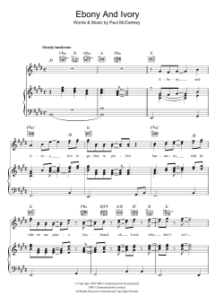 Ebony And Ivory von Stevie Wonder (Download) 