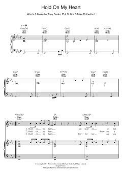 Hold On My Heart von Genesis (Download) 