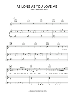 As Long As You Love Me von Backstreet Boys (Download) 