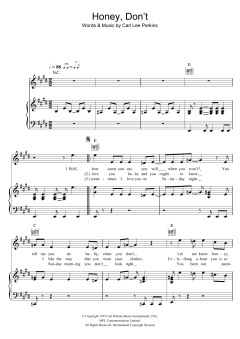 Honey, Don't von Carl Lee Perkins (Download) 