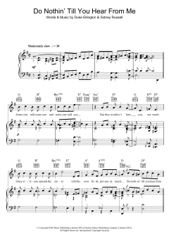 Do Nothin' Till You Hear From Me von Duke Ellington (Download) 