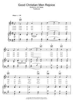 Good Christian Men Rejoice von Traditional (Download) 