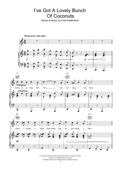 I've Got A Lovely Bunch Of Coconuts von Danny Kaye (Download) 