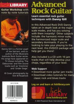 Advanced Rock Guitar von Danny Gill 