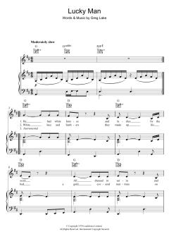 Lucky Man von Emerson, Lake & Palmer (Download) 