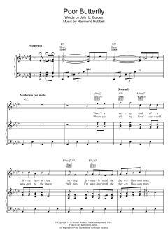 Poor Butterfly von Raymond Hubbell (Download) 