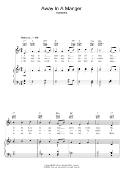 Away In A Manger von Traditional Carol (Download) 