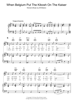 Belgium Put The Kibosh On The Kaiser von Alf Ellerton (Download) 