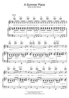 (Theme From) A Summer Place von Max Steiner (Download) 
