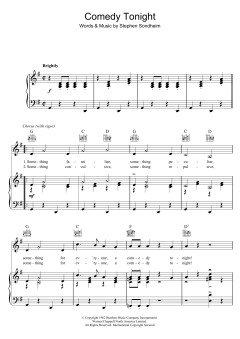 Comedy Tonight von Stephen Sondheim (Download) 