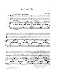 Elegiac Trio von Arnold Bax 