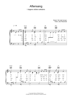 Aftensang I Dagens Sidste Soledans von Ole Ugilt Jensen (Download) 