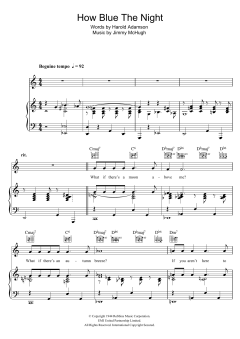 How Blue The Night von Dick Haymes (Download) 